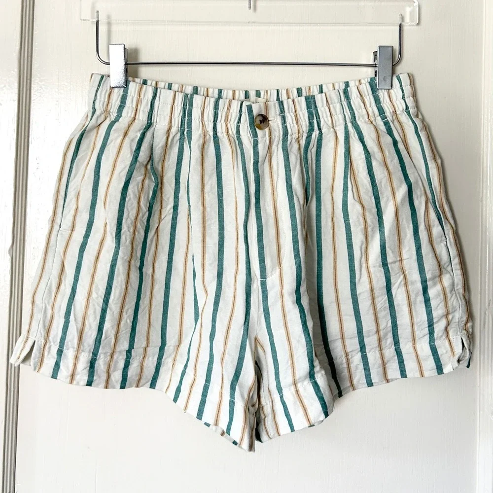 Madewell stripe linen